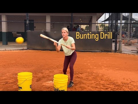 A Great Bunting Drill for Softball